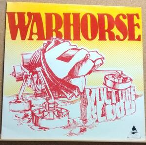 LP(超希少,紙ジャケ,プログレッシブロック,UK盤,THBL‐004) ウォーホース WARHORSE ／ ヴァルチャー・ブラッド【同梱可能6枚まで】060129