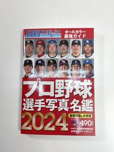 日刊スポーツプロ野球選手写真名鑑2024【K108664】