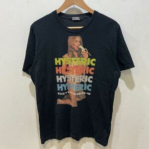 HYSTERIC GLAMOUR ヒステリックグラマー 0203CT13 Tshirt 半袖 Tシャツ ブラック Lサイズ 696822