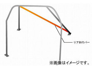 オクヤマ ロールバー 703 112 0 スチール 5P No.2 2名 ニッサン 180SX R(P)S13 3ドア ノーマルルーフ