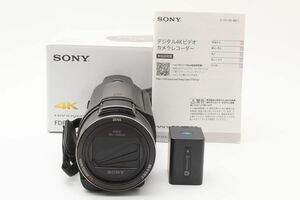 【光学極上品 箱あり】Sony ソニー FDR-AX60 ビデオカメラ ハンディカム #1830