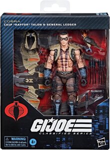 G.I. Joe Classified Series Cobra Chip Raptor Talon & General Ledger(139) 6-Inch Action Figure