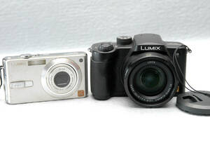 Panasonic パナソニック製 デジタルカメラ（LUMIX DMC-FZ5 + LUMIX DMC-FX5）2台まとめて 