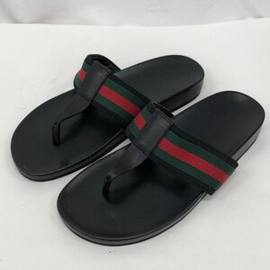 GUCCI グッチ シェリーライン トングサンダル 386768 サイズ7【DAALA011】