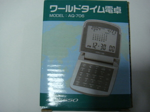 ADESSO・アデッソ^,,.ワールドタイム電卓*AQ-706_.,,^「新品」