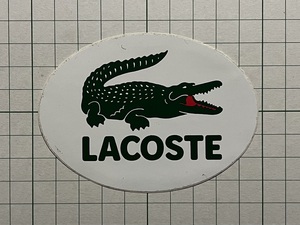 その3 ビンテージ ラコステ LACOSTE ステッカー ロゴ 広告 ワニ コムデギャルソンシャツ 海外 BEAMS ビームス +Ke