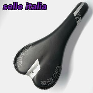 selle italia サドル X1 X-CROSS FLOW 黒 アロイ セライタリア 自転車 イタリア製 FeC Alloy アロイ BLK