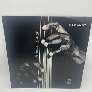 【US盤】セシル・マクビー/Cecil Mcbee/Alternate Spaces/レコード/LP/IN-1043