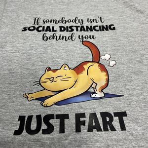 【送料無料/新品】半袖Tシャツ★猫　ねこ　ネコ★Sサイズ/綿100％