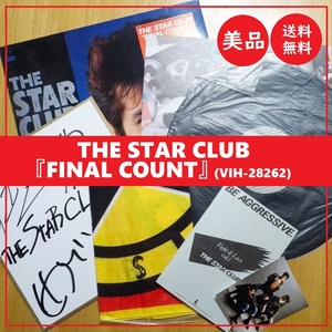 送料込 レアグッズ付 美品 LP★THE STAR CLUB FINAL COUNT 直筆サイン バンダナ★ザ・スタークラブ/VIH-28262/ファイナル カウント/パンク