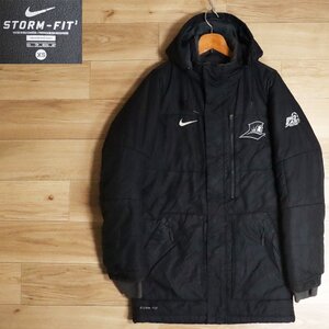 L3K/R1.9-2　NIKE　ナイキ　BIG EAST　Providence　プロビデンス　カレッジ　ベンチコート　中綿ブルゾン　パディングコート　フーディー