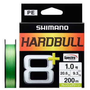 シマノ(SHIMANO) PEライン ハードブル 8+ 200m LD-M68X 1.0号(20.6lb) フレッシュグ