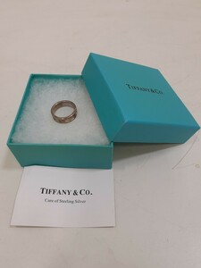 TIFFANY&Co. ティファニー アトラス SV925 リング 指輪 シルバー 約11号 メンズ レディース アクセサリー