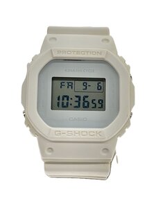 CASIO◆クォーツ腕時計/デジタル/ラバー/BLK/WHT/SS/DW-5600VT