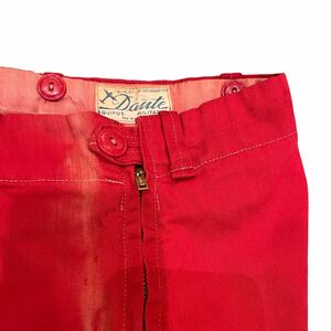 ビンテージ　50’s 60’s Daute サイド　ジップ　パンツ 50年代　60年代　古着　ミリタリー　vintage