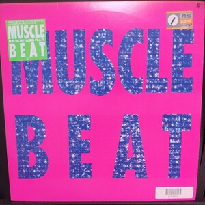 LP ステッカー帯 レンタル盤/MUSCLE BEAT　　MUSCLE BEAT