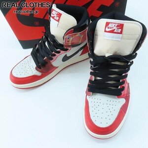 NIKE/ナイキ AIR JORDAN 1 RETRO HI OG Spider-Man/エアジョーダン1 レトロ ハイ スパイダーマン DV1748-601/27 /080