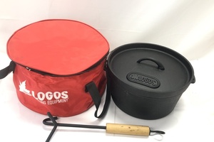 【送料無料】東京)LOGOS ロゴス SLダッチオーブン 10inch リフターセット