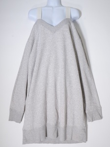 MM6 Maison Margiela(メゾンマルジェラ) oversize sweatshirt dressオーバサイズスウェットワンピース [LTSA60944]