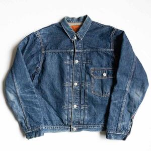 【雰囲気抜群】DENIME 【109 1st type ブランケット デニムジャケット】40 ファースト Gジャン オリゾンティ 日本製 旧ドゥニーム 25010494