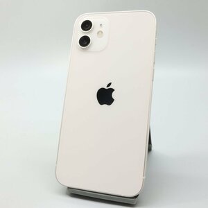 Apple iPhone12 128GB White A2402 MGHV3J/A バッテリ86% ■SIMフリー★Joshin8471【1円開始・送料無料】