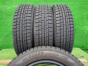 ヨコハマ YOKOHAMA スタッドレスタイヤ 4本セット ICE GUARD IG50 PLUS 155/65R14 2020年 8分山 IG60 IG70 アイスガード