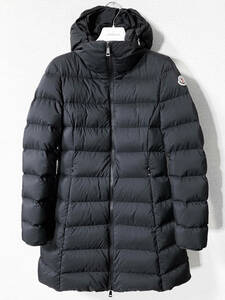 MONCLER GIE モンクレール ジエ ダウンジャケット ダウンコート ブラック サイズ0*エルミン フラメッテ ベストジレ パーカー エルミンヌ