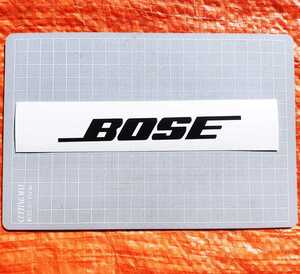 #★新品　BOSE/ボーズ　カッティングステッカー/デカール/ワッペン　スピーカーステッカー　ロゴステッカー　カーボン柄　オーディオ★