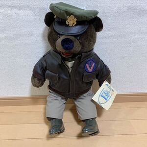 BEAR FORCES OF AMERICA テディベア 米軍陸軍航空隊 フライトジャケット A-2 ぬいぐるみ ビンテージ