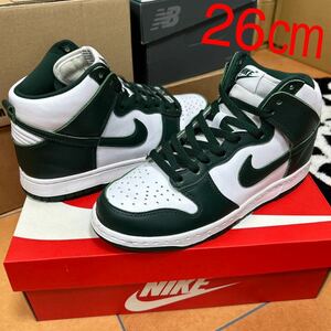 希少 レア NIKE DUNK HIGH PRO GREEN ナイキ ダンク ハイ プロ グリーン 26.0cm US8 中古 CZ8149-100 26センチ team green