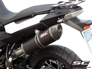 【国内在庫】SC-PROJECT SCプロジェクト オーバルスリップオンサイレンサー バッフル付属 F 800 GS / ADVENTURE 