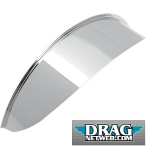 7インチ ヘッドライト 用 バイザー DRAG SPECIALTIES 2001-0368 Visors for 7" Headlight Chrome ドラッグスペシャリティズ 