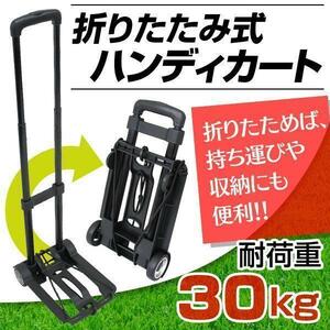 折りたたみ キャリーカート 軽量 耐荷重30kg 台車