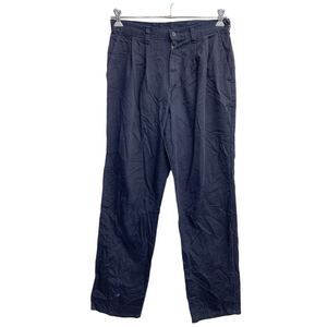 Dickies ワークパンツ W32 ディッキーズ ネイビー メキシコ製 古着卸 アメリカ仕入 2404-643