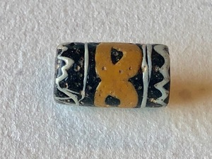 Glass Mosaic bead Excavated in Sylia c.1stcentury -4thcentury .