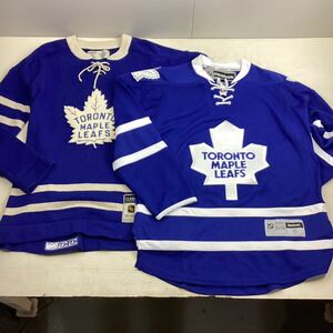 n946 NHL TORONTO MAPLE LEAFS トロントメープルリーフス セーター ユニホーム Mサイズ アイスホッケー Reebok 古着 中古