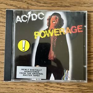 ドイツ盤　CD AC/DC Powerage 7567-92446-2