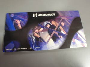 TRF★ masquerade　８㎝ＣＤＳ（銀座ジュエリーマキ　カメリアダイヤモンドＴＶ－ＣＦイメージソング）/