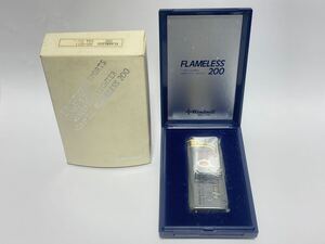 (108) Windmill SPORTS ウインドミル FLAMELESS 200 ガス ライター ターボライター WINDPROOF LIGHTER ENA グレー 喫煙具