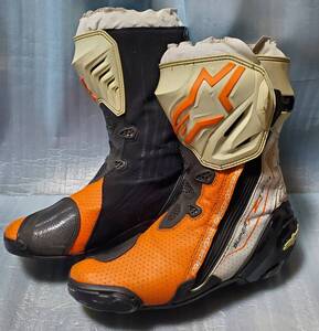 Alpinestars アルパインスターズ Supertech R スーパーテックR VENTED KTM モデル 45 29.5 10.5 アルパインスター パンチング 革