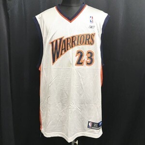 NBA☆WARRIORS　Jason Richardson/ジェイソン・リチャードソン【XL/白】ユニフォーム/タンクトップ/Reebok/製☆バスケ/Tops/Shirts◇zBH691