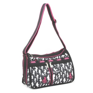 $$ LeSportsac レスポートサック ショルダーバッグ Barbieコラボ やや傷や汚れあり