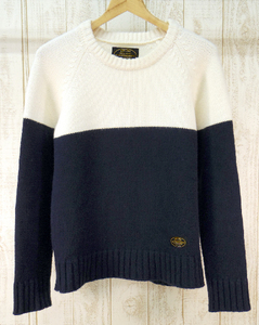 128AH NEIGHBORHOOD BLOCK AW-CREW LS 152FUNH-KNM03 ネイバーフッド 15aw【中古】