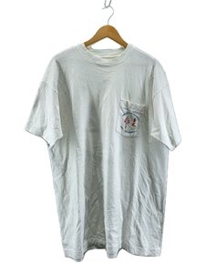 FRUIT OF THE LOOM◆Tシャツ/XXL/コットン/WHT/無地