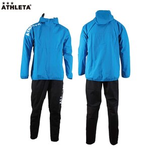 1677250-ATHLETA/軽量ストレッチ ウーブン トレーニングウェア 上下セット メンズ/L