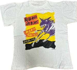 ローリングストーンズ 1990 steel wheels urban jungle tour Tシャツ アーバンジャングル