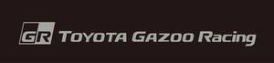 GR TOYOTA GAZOO Racing切り文字ステッカー　（G切り抜き） 横30cm　2枚