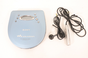 ◎【動作未確認】SONY ソニー WALKMAN ウォークマン G-PROTECTION D-E777 ポータブル CD プレイヤー ウォークマン シルバー_NFC_B0717-F019