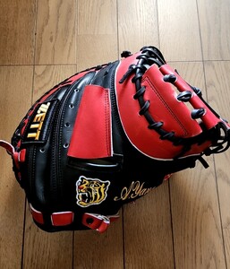 阪神タイガース 39 矢野燿大選手 直筆サイン入り グラブ 支給品 グローブ ZETT