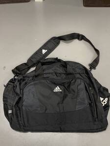 ★T）ユーズド品　adidas　アディダス　ボストンバッグ　旅行バック　size　W56×H34×D29　♪♪